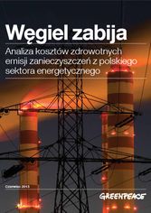 Węgiel zabija. Analiza kosztów zdrowotnych emisji zanieczyszczeń z polskiego sektora energetycznego.